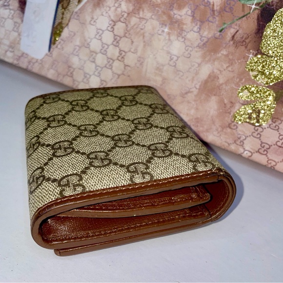 🔥 GUCCI GG Horsebit Supreme Monogram Wallet - Picture 7 of 13